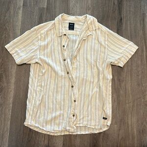 NEW RVCA men’s linen shirt